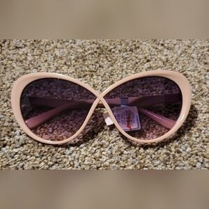 🛍3 For $18🛍Tilly's Pink Frame Sunglasses with Purple Lenses